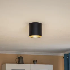 Downlight Point Tone, sort/guld