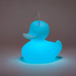 DUCK-DUCK S udendørs LED-designerlampe, hvid