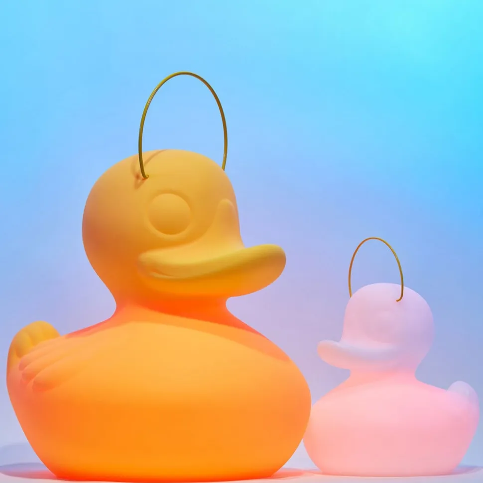 DUCK-DUCK S udendørs LED-designerlampe, hvid