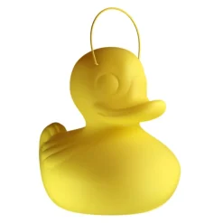 DUCK-DUCK XL udendørs LED-designerlampe, gul