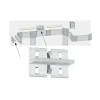 Duo Profil vægholder til LED-strip system