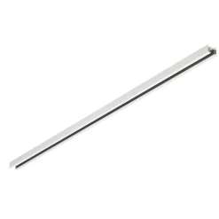 dUOline 2-faset skinne, hvid mat, 100 cm