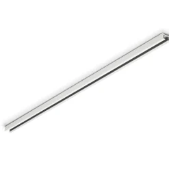dUOline 2-faset skinne, hvid mat, 100 cm