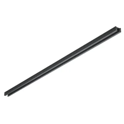 dUOline 2-faset skinne, sort mat, 100 cm