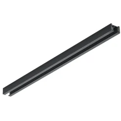 dUOline 2-faset skinne, sort mat, 50 cm