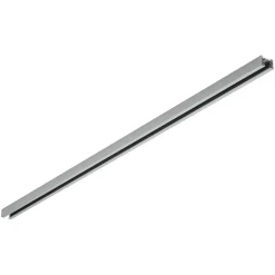 dUOline 2-faset skinne, titanium, 100 cm