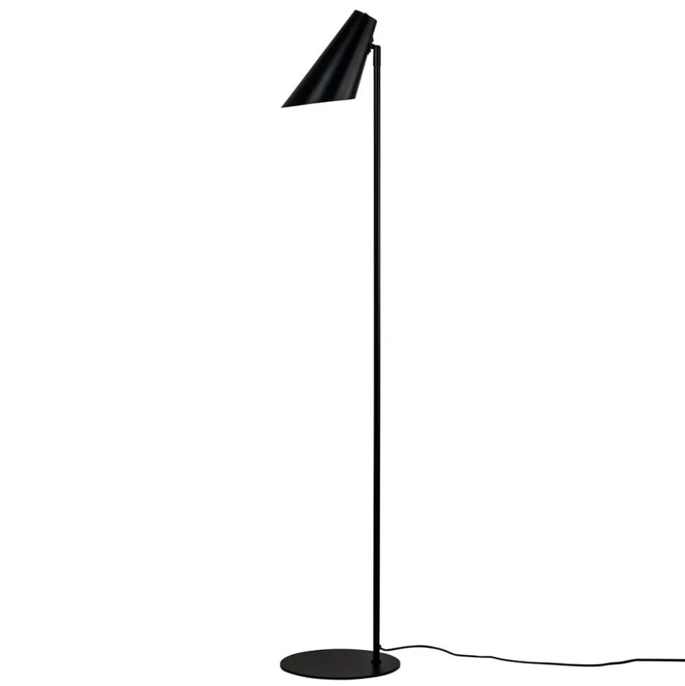 Dyberg Larsen Cale gulvlampe i metal, sort