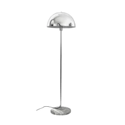 Dyberg Larsen Gulvlampe Stockholm, højde 143 cm metal/marmor
