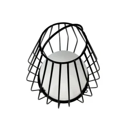 Dyberg Larsen LED-bordlampe Evesham, højde 23 cm