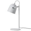Dyberg Larsen Oslo bordlampe i metal, hvid