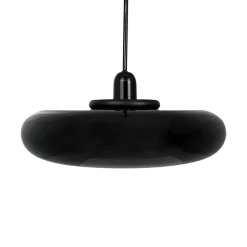 Dyberg Larsen Planet hængelampe, sort, Ø 40 cm, metal