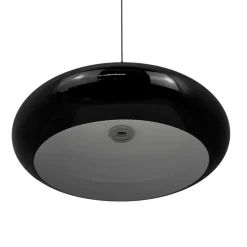 Dyberg Larsen Planet hængelampe, sort, Ø 40 cm, metal