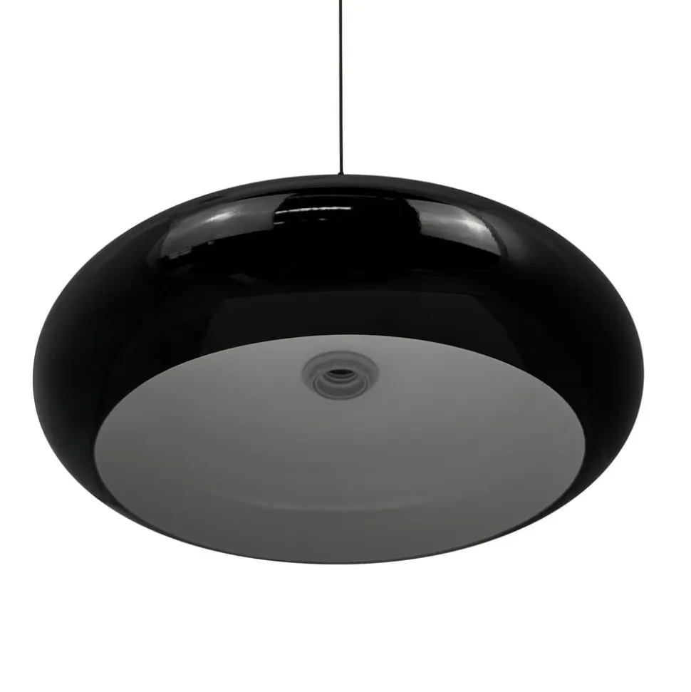 Dyberg Larsen Planet hængelampe, sort, Ø 40 cm, metal