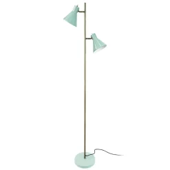 Dyberg Larsen Sleep gulvlampe, mintgrøn, højde 165 cm, stål