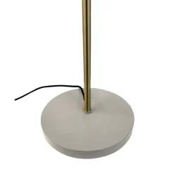 Dyberg Larsen Sleep gulvlampe, brun, højde 165 cm, stål