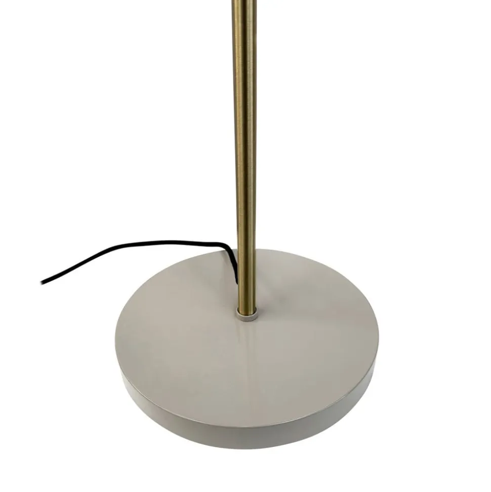 Dyberg Larsen Sleep gulvlampe, brun, højde 165 cm, stål