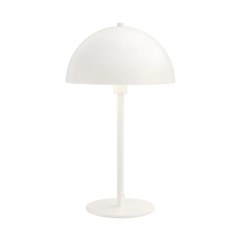 Dyberg Larsen Stockholm bordlampe E14, 43 cm, hvid