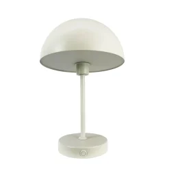 Dyberg Larsen Stockholm bordlampe til opladning, perlehvid