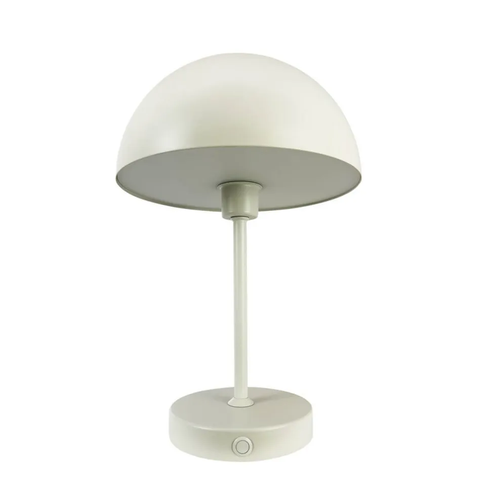 Dyberg Larsen Stockholm bordlampe til opladning, perlehvid