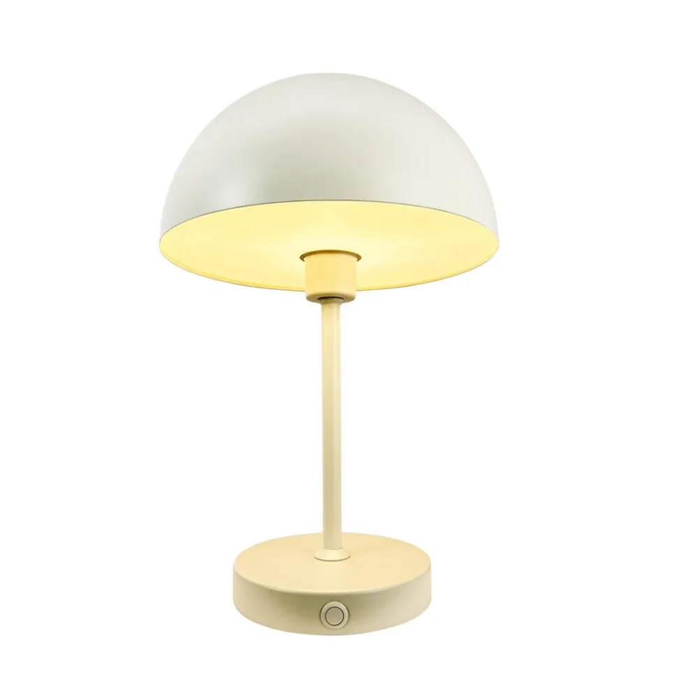 Dyberg Larsen Stockholm bordlampe til opladning, perlehvid