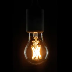 E27 7 W 927 LED-pære i kulfiberlook, klar