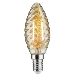 E14 2,6 W 2.500K LED-kertepære, guld