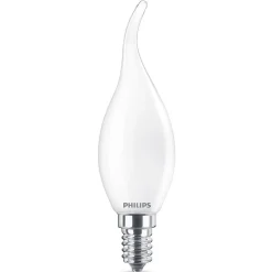 E14 BA35 2,2W LED kertepære vindstød 2.700 K mat