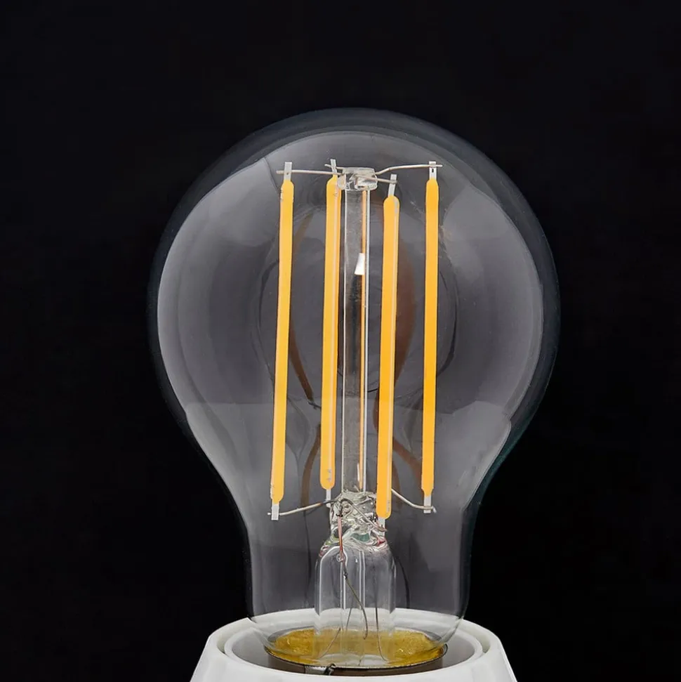 E27 LED-filament 7 W 806lm 2.700 K klar, 3 stk