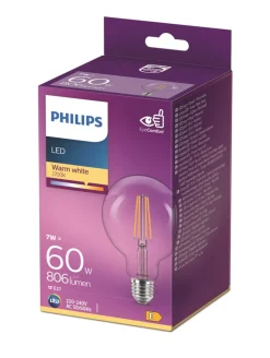 E27 7W 827 G95 klar LED-globepære