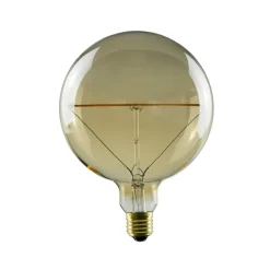 E27 5W globepære Ø15cm vintage guld 1,900K