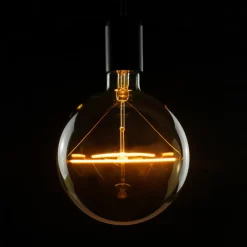 E27 5W globepære Ø15cm vintage guld 1,900K