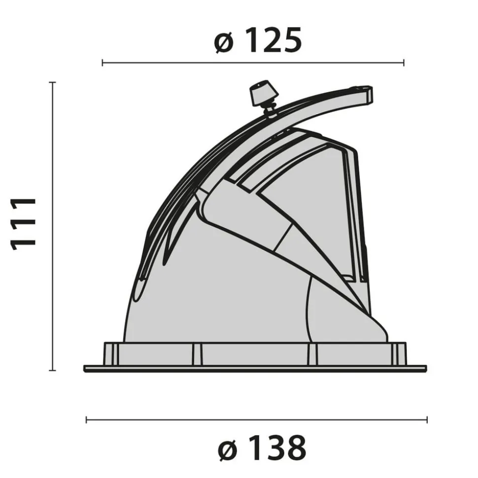 EB433 LED-lampe projektør reflektor 3.000 K