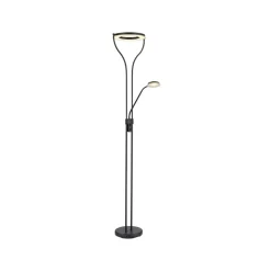 Ebro LED-uplight med LED-læselampe, dæmpbar