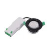 Eco R 68 LED indbygningsspot, hvid, Ø 9 cm, metal, IP65, CCT