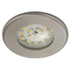 Effektivt Nikas IP44 LED-indbygningsspot, nikkel