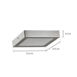 EGLO connect Fueva-C loftlampe 22,5cm nikkel