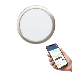 EGLO connect Fueva-Z lampe 21,6cm nikkel