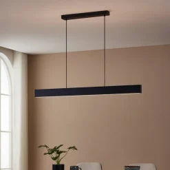 EGLO connect LED-hængelampe Andreas-Z, sort, stål