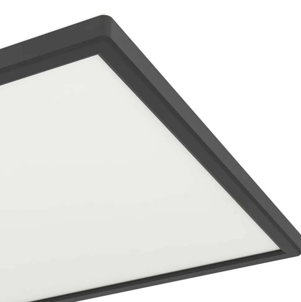 EGLO connect LED-loftlampe Rovito-Z, sort, 57 x 30 cm