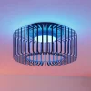 EGLO connect LED-loftlampe Ginestrone-Z, sort, aluminium