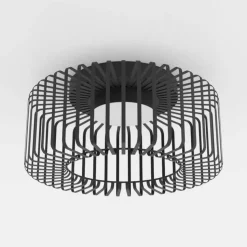 EGLO connect LED-loftlampe Ginestrone-Z, sort, aluminium