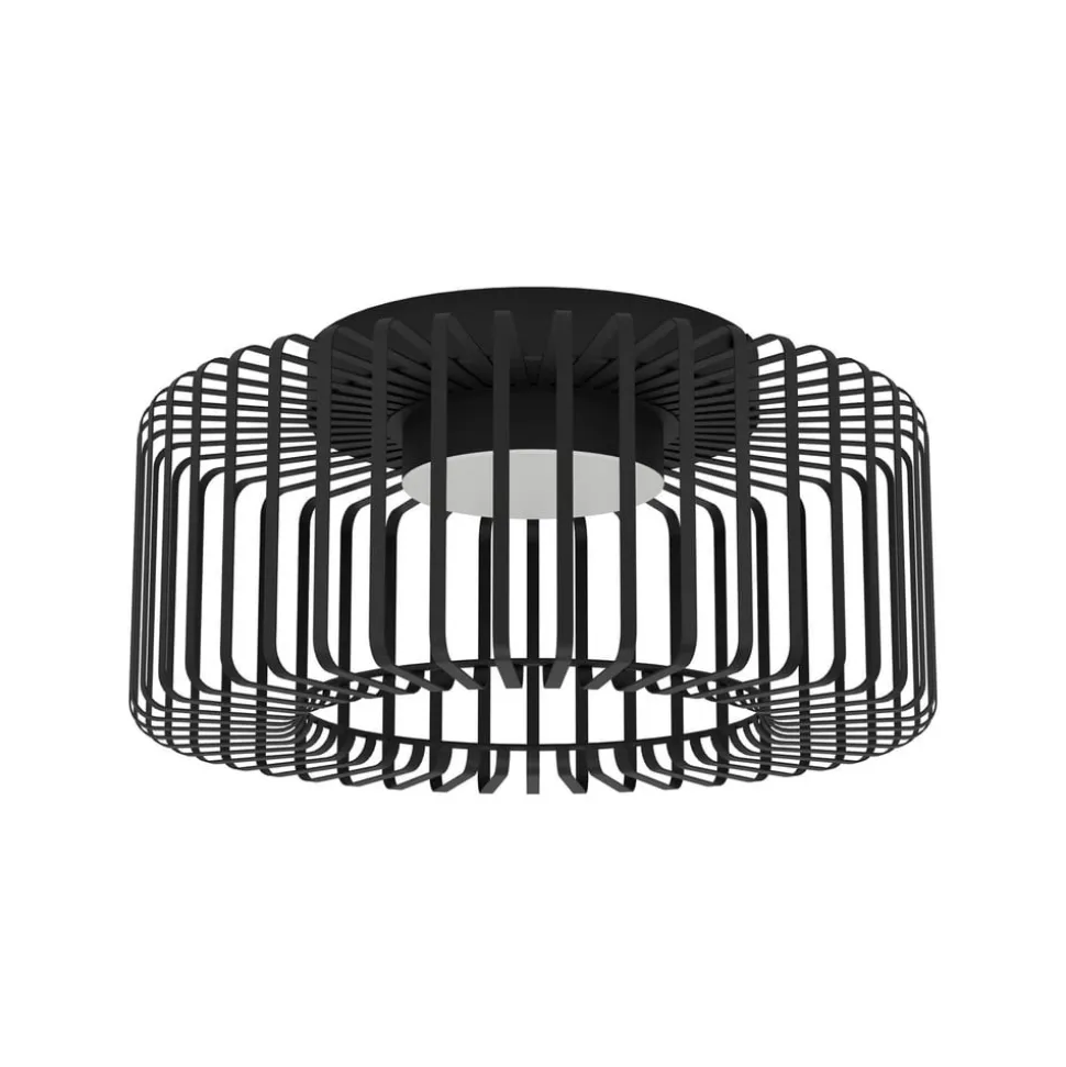 EGLO connect LED-loftlampe Ginestrone-Z, sort, aluminium