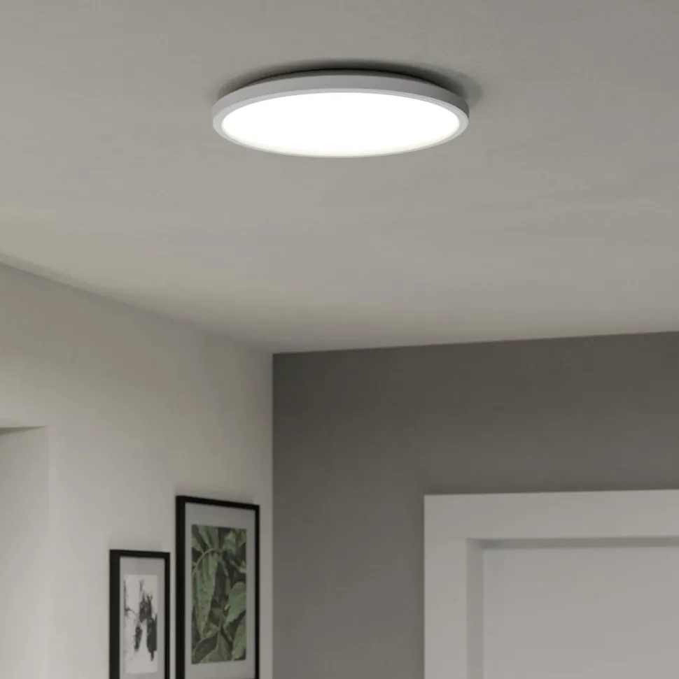 EGLO connect LED-loftlampe Rovito-Z, hvid, Ø 30 cm