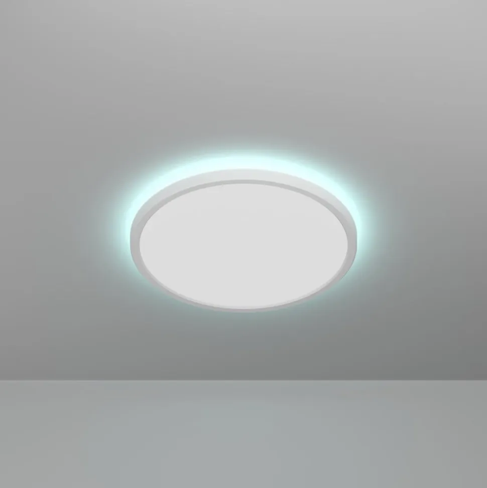 EGLO connect LED-loftlampe Rovito-Z, hvid, Ø 30 cm