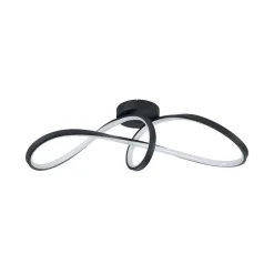 EGLO connect LED-loftlampe Calarossa-Z, sort, aluminium