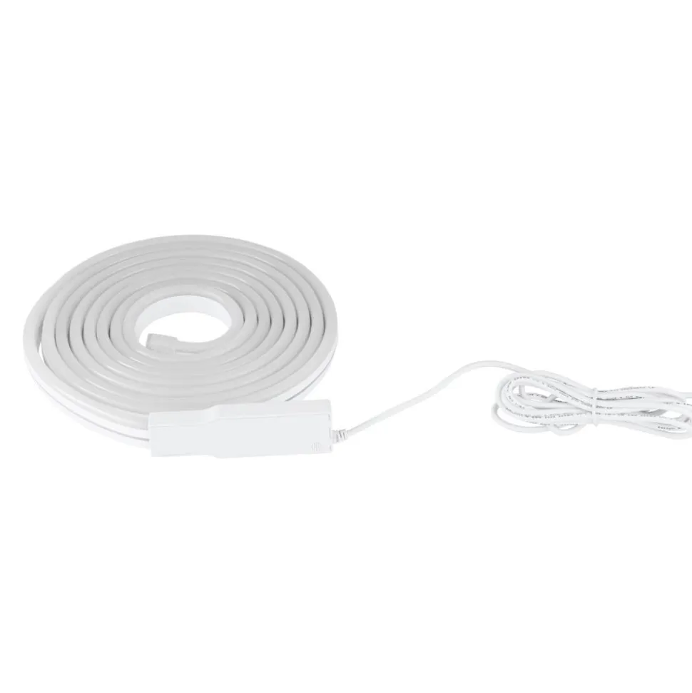 EGLO connect LED-Strip Neon Stripe-Z, 3 M., RGB, CCT, hvid