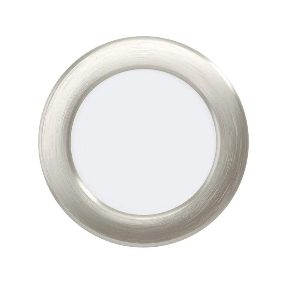 EGLO connect Smart LED-indbygningslampe Fueva 6-Z, grå, Ø 12 cm
