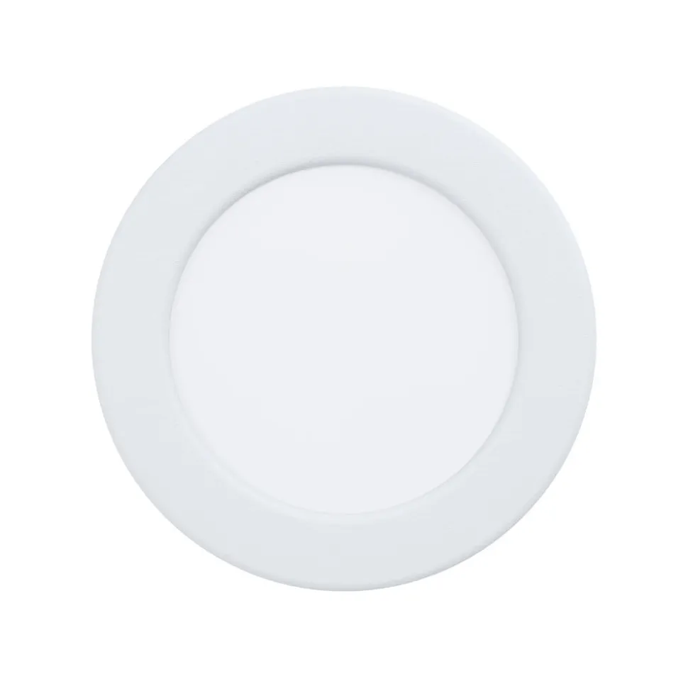 EGLO connect Smart LED-indbygningslampe Fueva 6-Z, hvid, Ø 12 cm