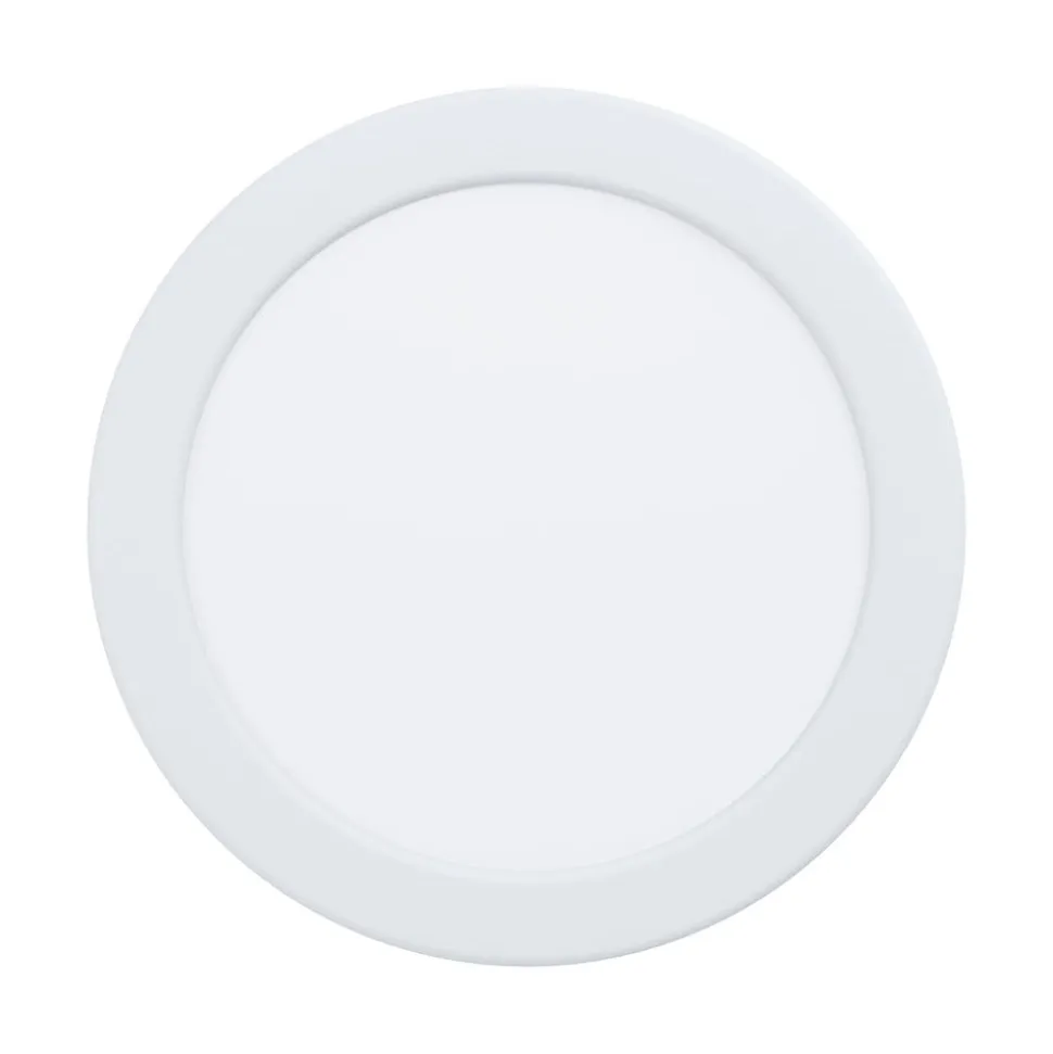 EGLO connect Smart LED-indbygningslampe Fueva 6-Z, hvid, Ø 16 cm
