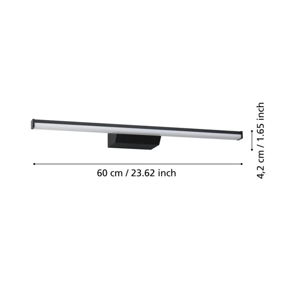 EGLO connect Smart LED-spejllampe Regello-Z, sort